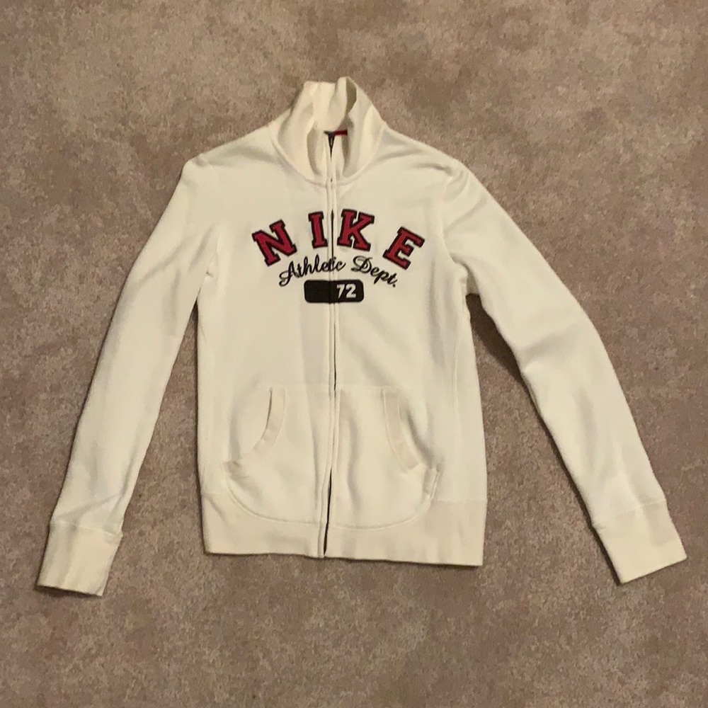Nike Women Workout Jacket Zip Pockets